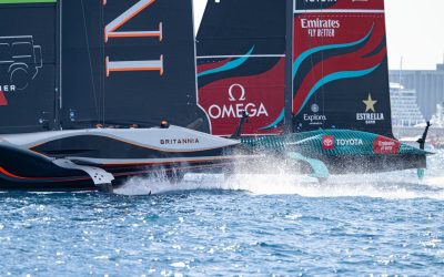 Emirates Team New Zealand Leads 37th America’s Cup Against INEOS Britannia in Barcelona